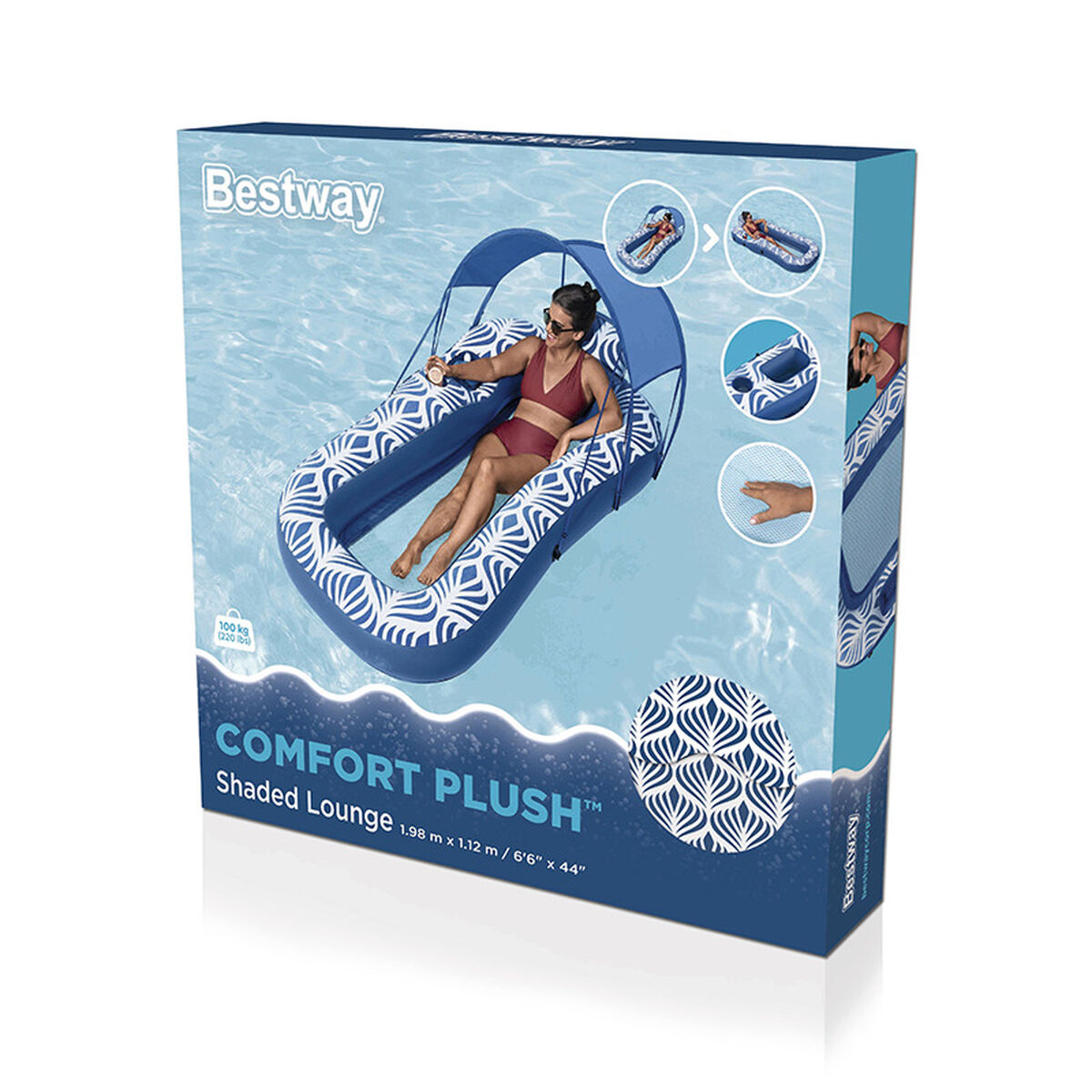 Φουσκωτό Στρώμα Bestway 198 x 112 cm